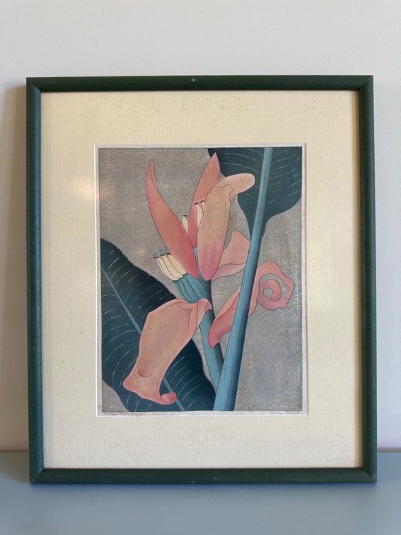Limited Edition Botanical Print, Numbered and Artist-Signed