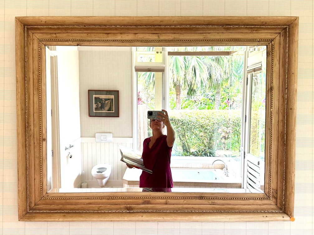 18th Century English Giltwood Wall Mirror