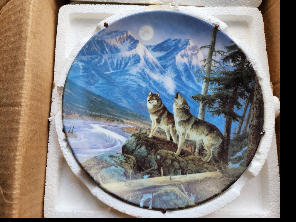 Alaska: The Last Frontier decorative plate collection 