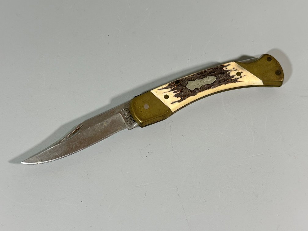 Vintage Schrade+ USA 168 Folding Pocket Knife