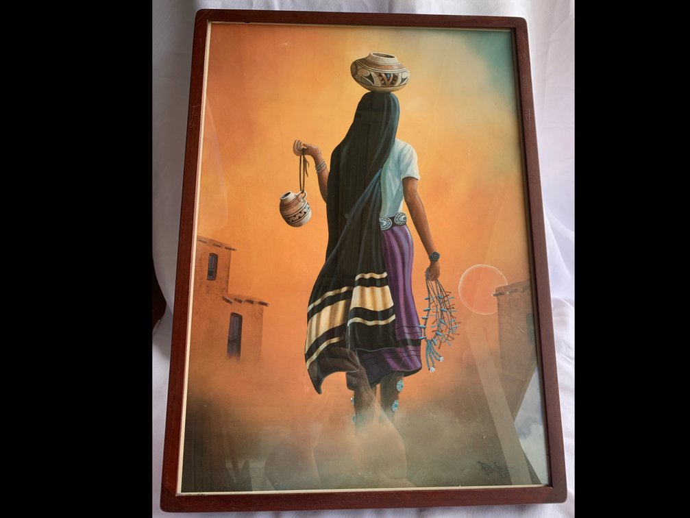 Kim Powers ‘Pueblo Sunset’ Native American Art Print
