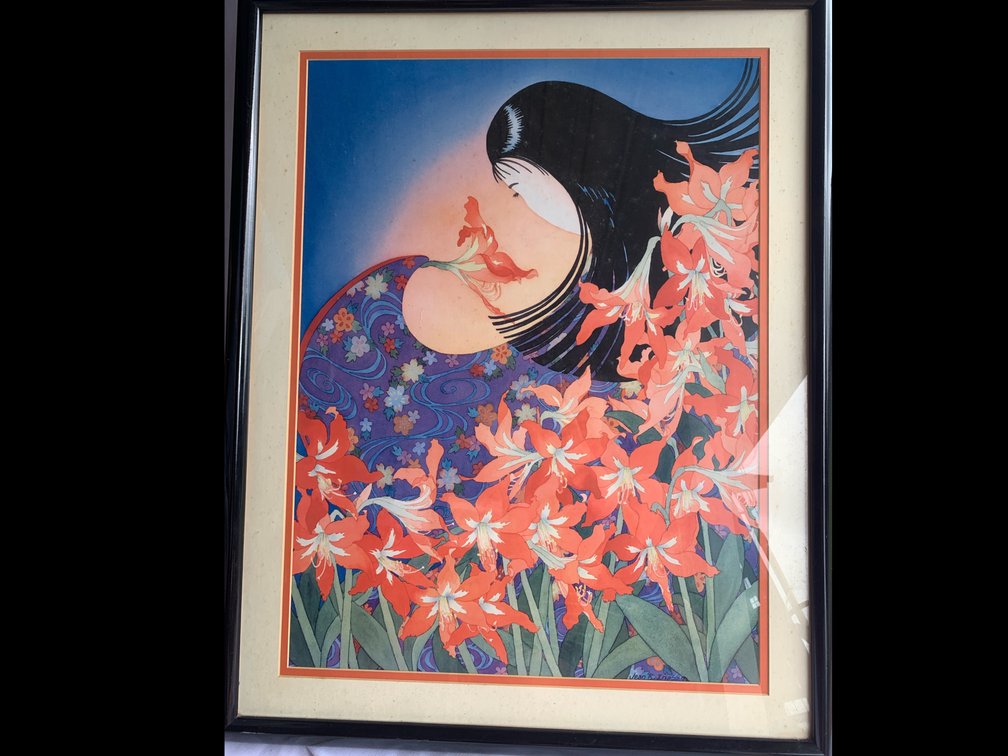 Jean K. Inaba Art Print of A Watercolor Painting