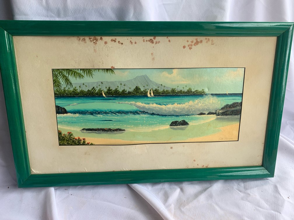 Original Art by Ruth Brower Titled ‘Diamond Head’