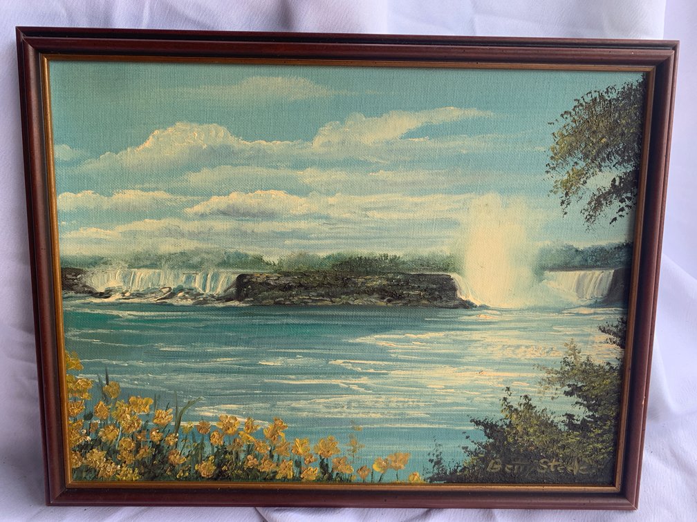 Original Oil Painting on Canvas signed by Betty Steele