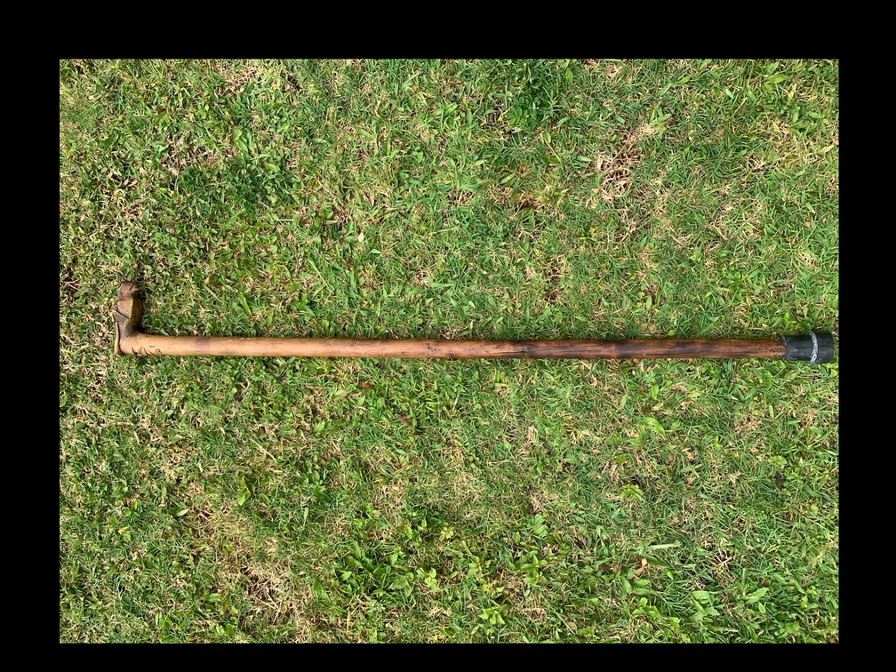 Wooden Carved Cane 