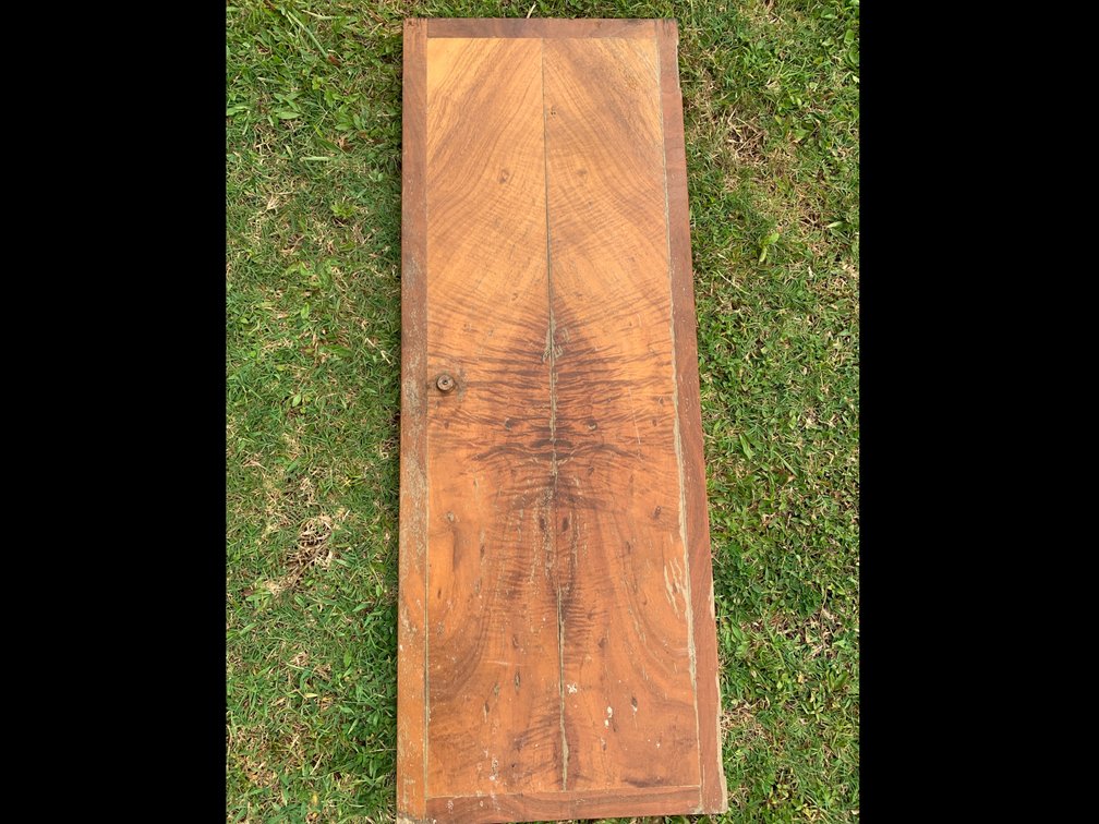 Salvaged Koa Wood Door