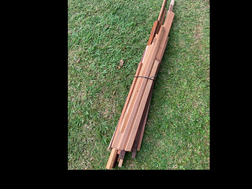 Bundle of Misc Hardwood Pieces