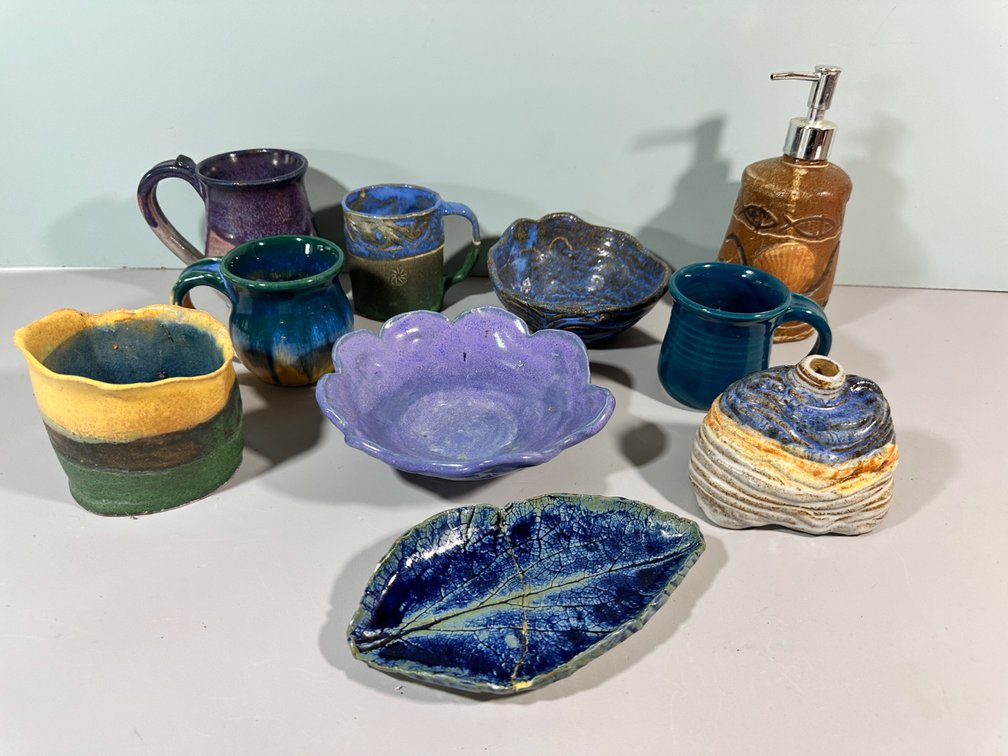 Assorted Handcrafted Pottery Collection