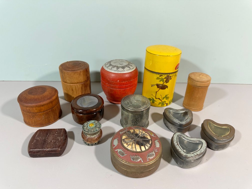 Assorted Vintage Trinket Box Collection