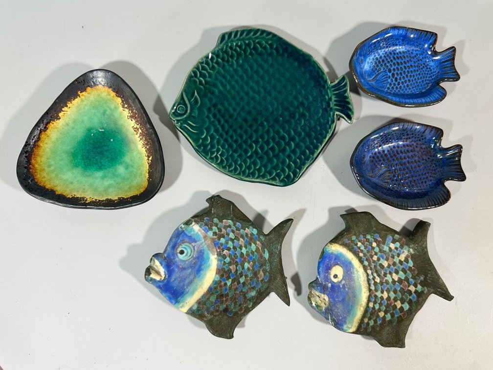 Collection of Fish-Themed Dishes