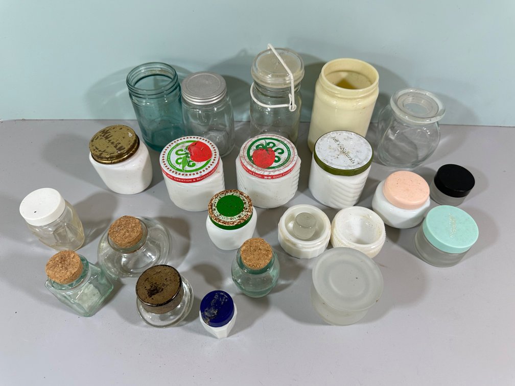 Assorted Vintage Jars