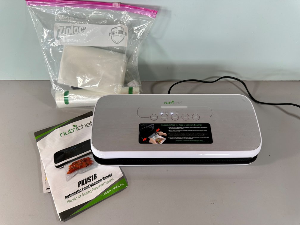NutriChef PKVS18 Automatic Food Vacuum Sealer