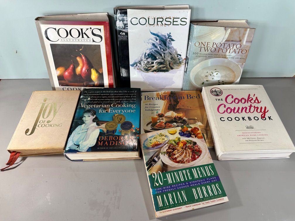 Assorted Cookbooks for Every Kitchen Adventure!
