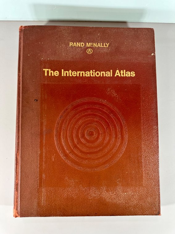  Rand McNally The International Atlas Hardcover Book