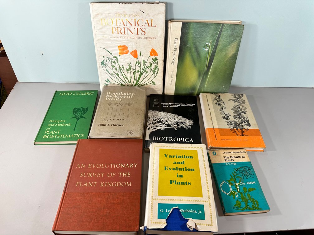 Botanical and Plant Biology Book Collection