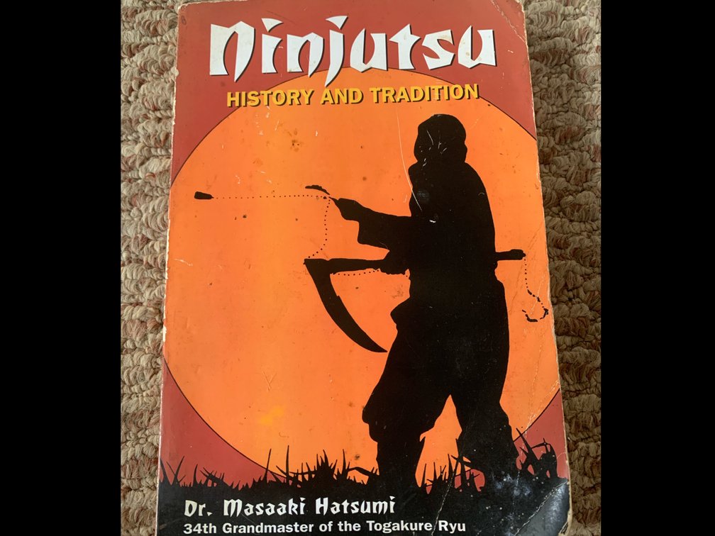 Book Titled Ninjitsu History And Tradition