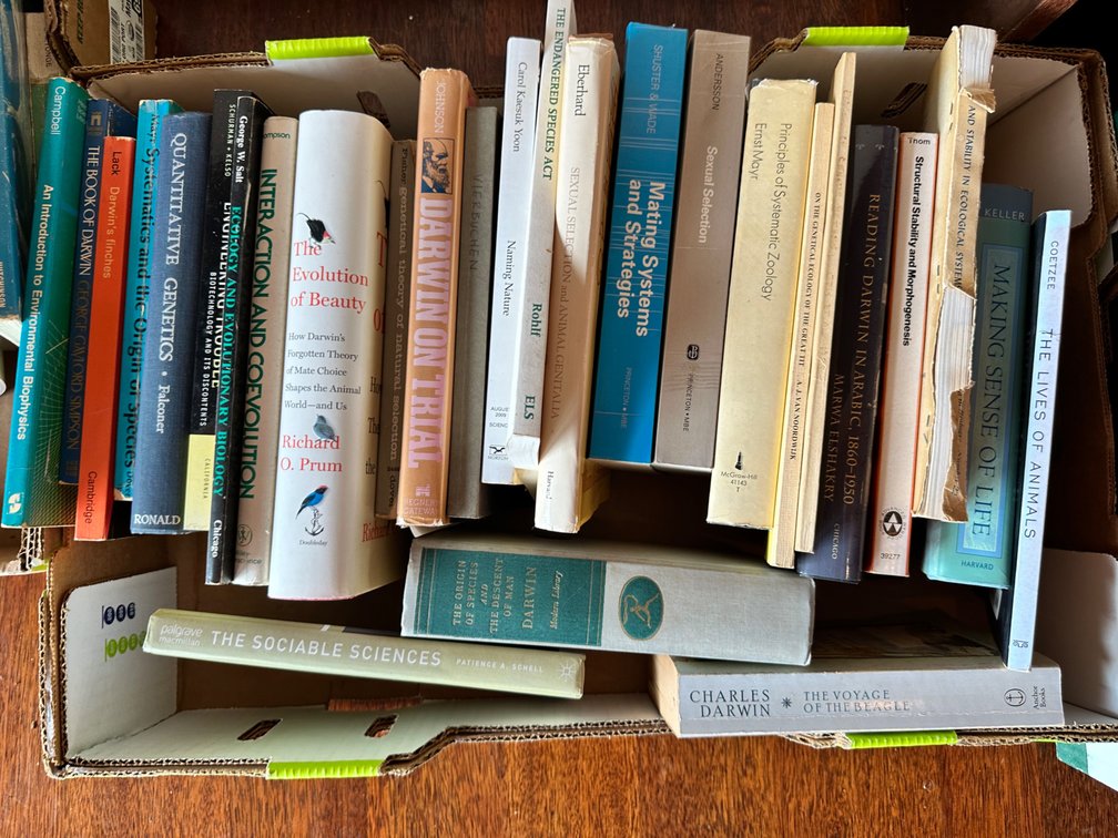 Collection of Evolutionary Biology, Ecology, and Zoology Books