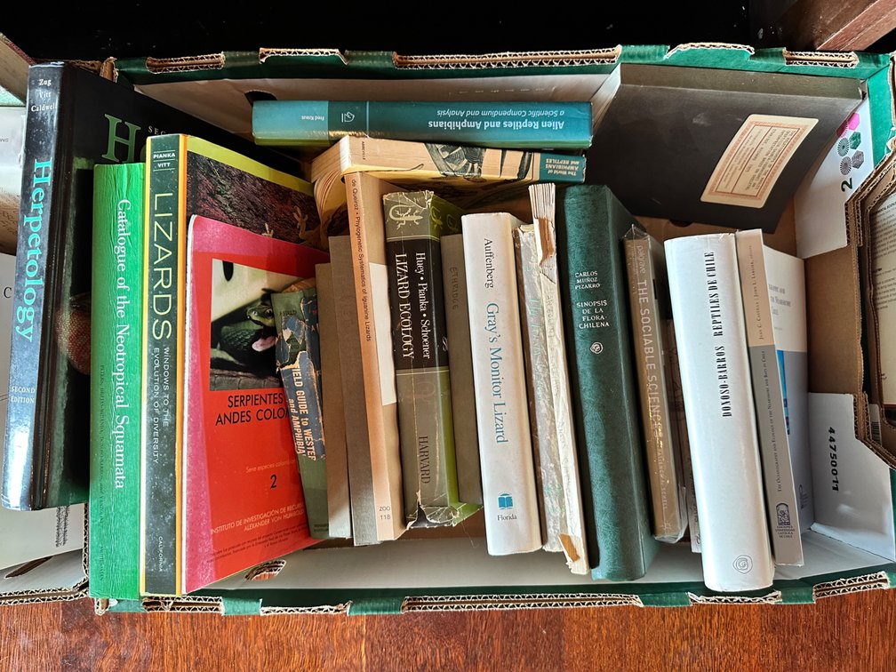 Collection of Herpetology, Ecology, and Zoology Books