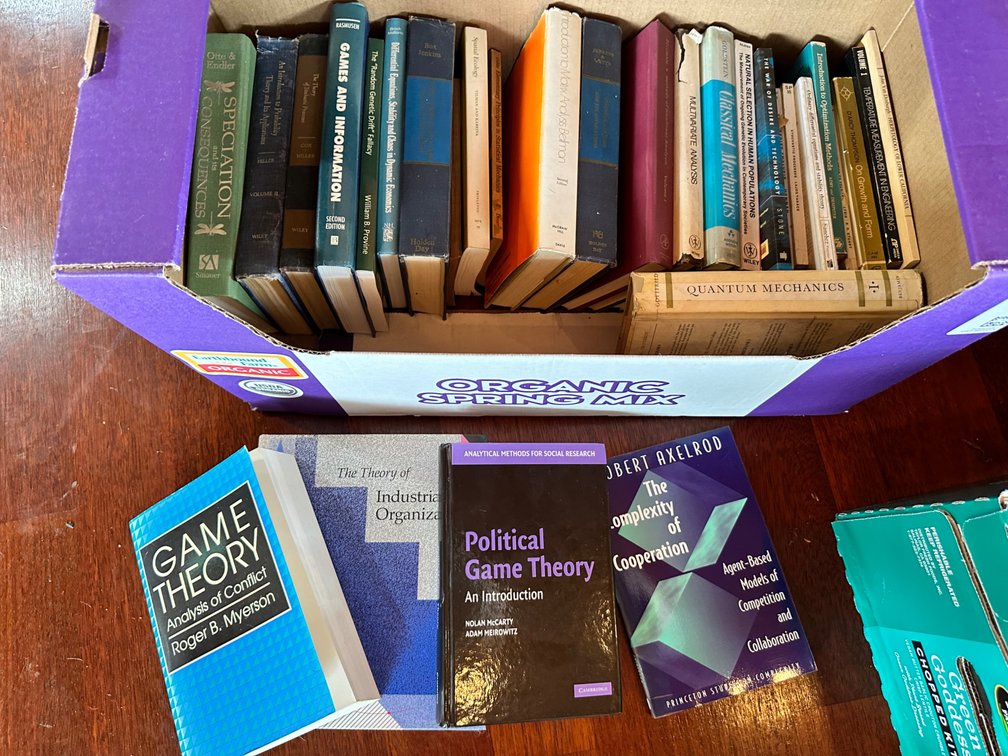 Game Theory, Political Science, and Mathematical Sciences Books