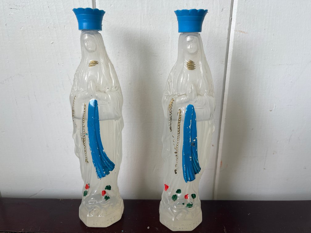 Mother Mary container with Holy Water