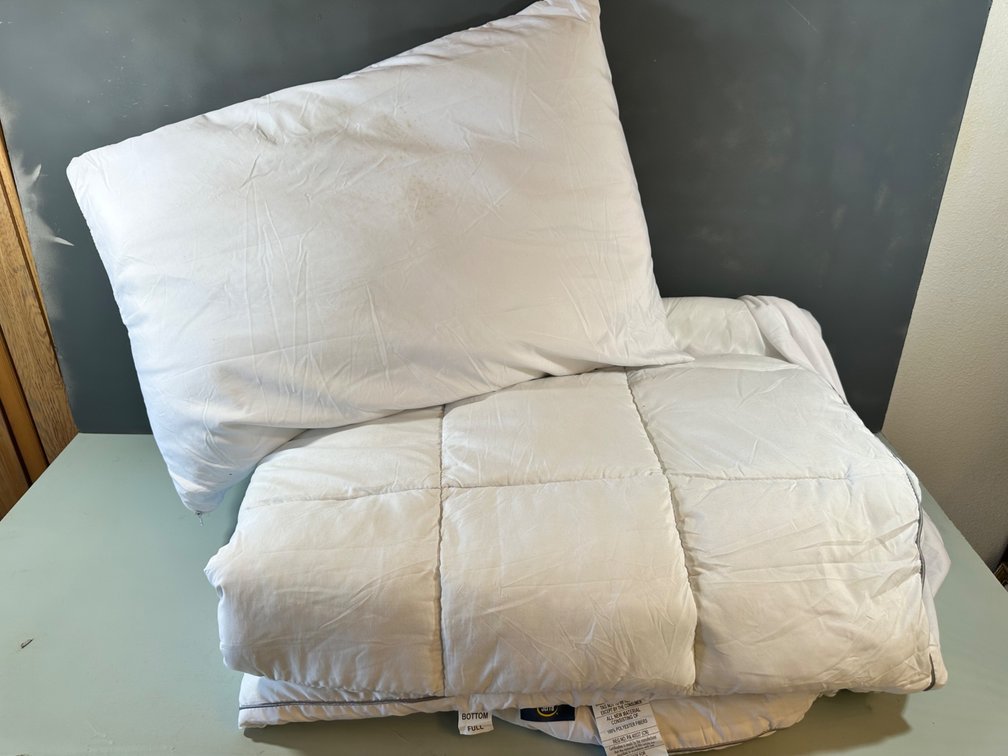 Serta Padded Mattress Cover and Pillow Set
