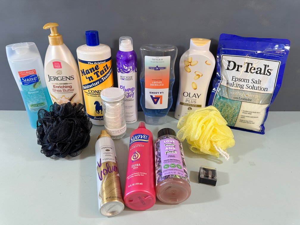 Ultimate Personal Care Bundle: Hair & Skin Products with Accessories