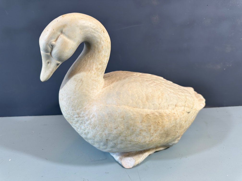 Ceramic Duck Figurine with Realistic Detailing