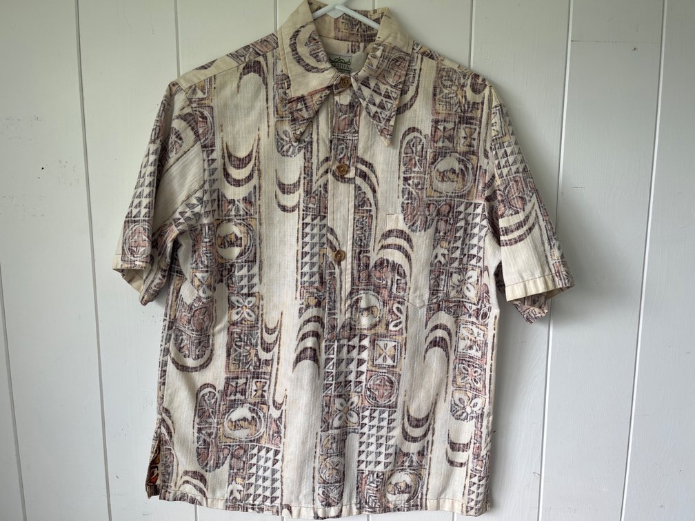 Vintage Malahini Aloha Shirt