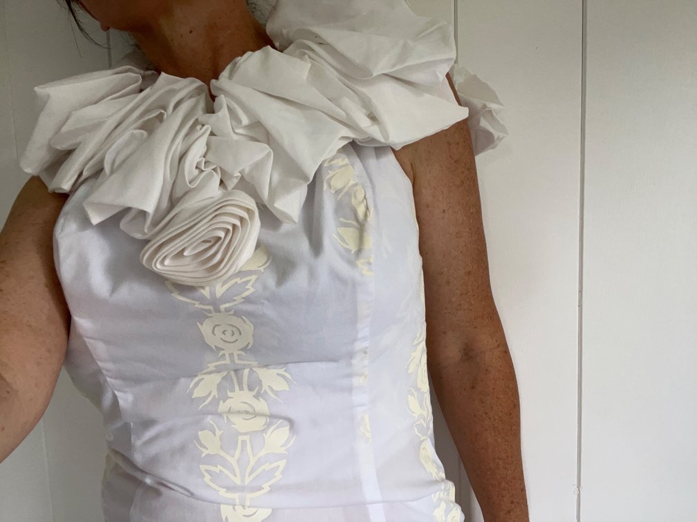 Vintage White Mamo Muu Muu