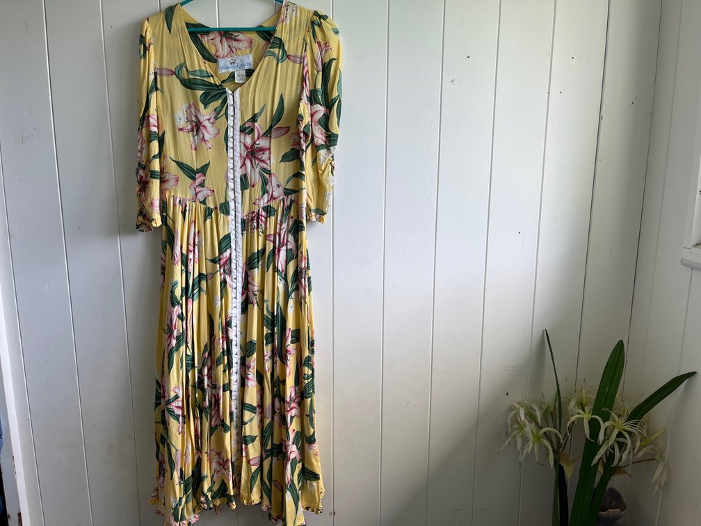 Vintage Princess Kaiulani Muu Muu