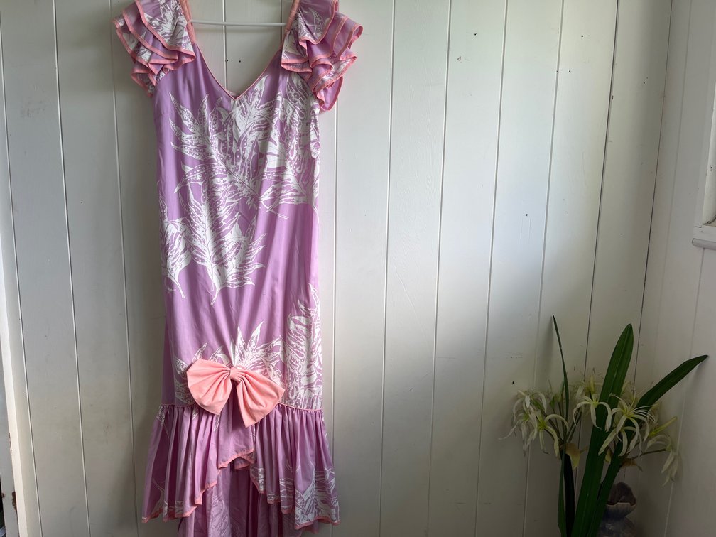 Vintage Pink Mamo Muu Muu