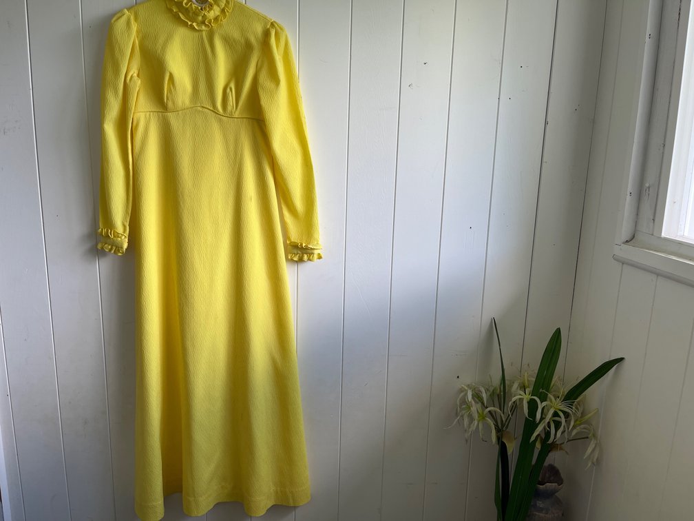 Vintage Yellow Muu Muu