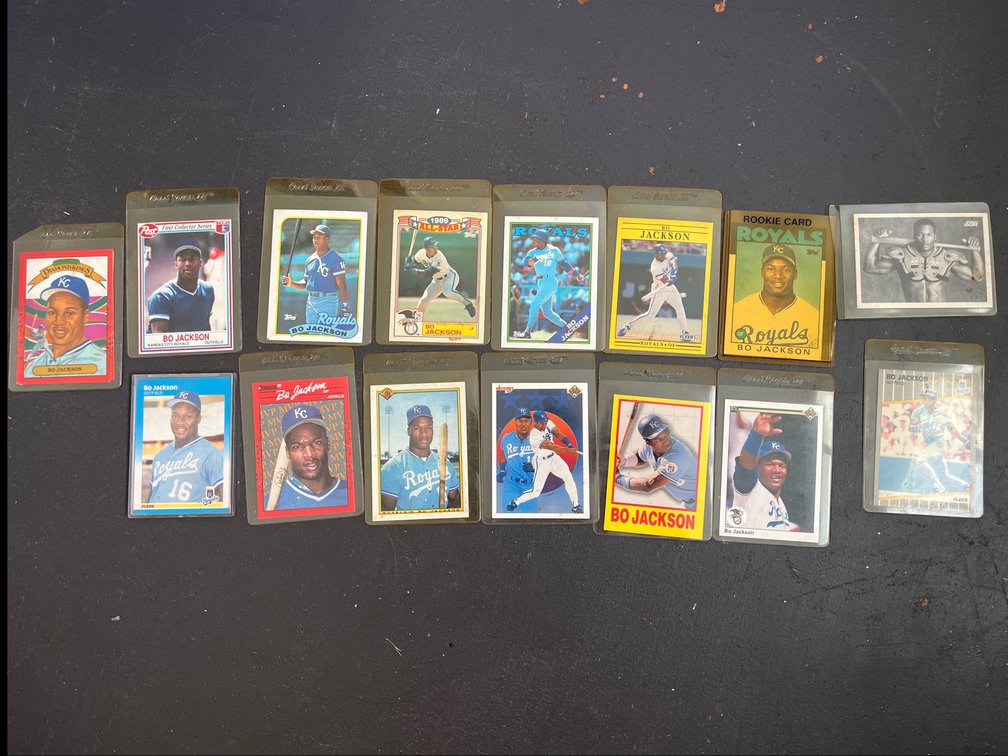 Bo Jackson Baseball Cards