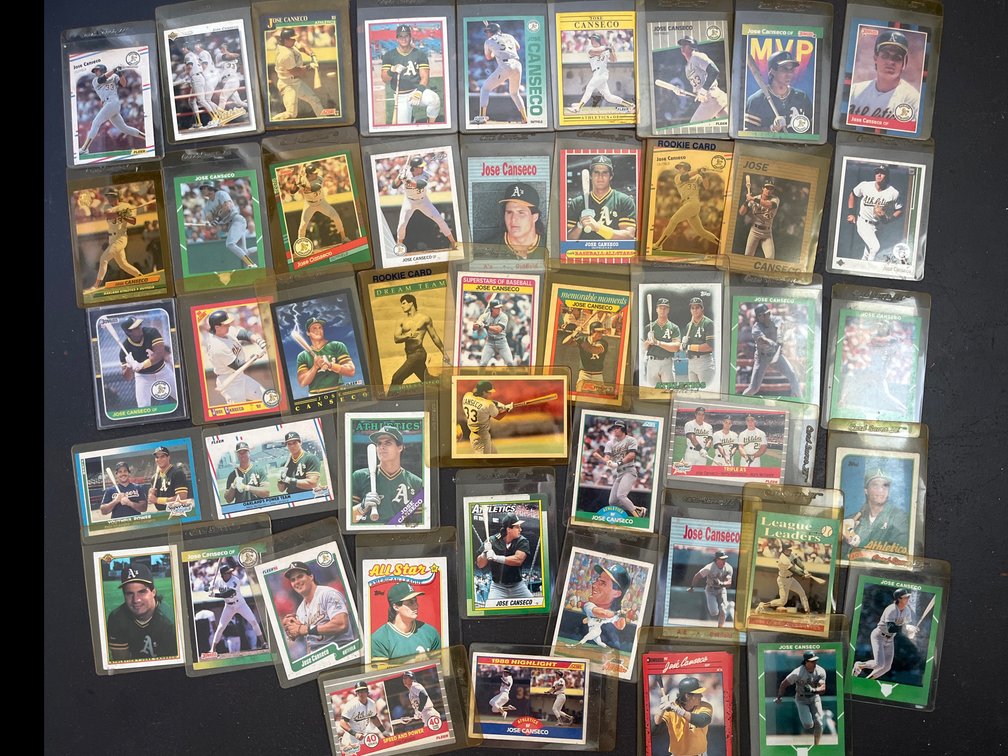 Jose Canseco Baseball Cards