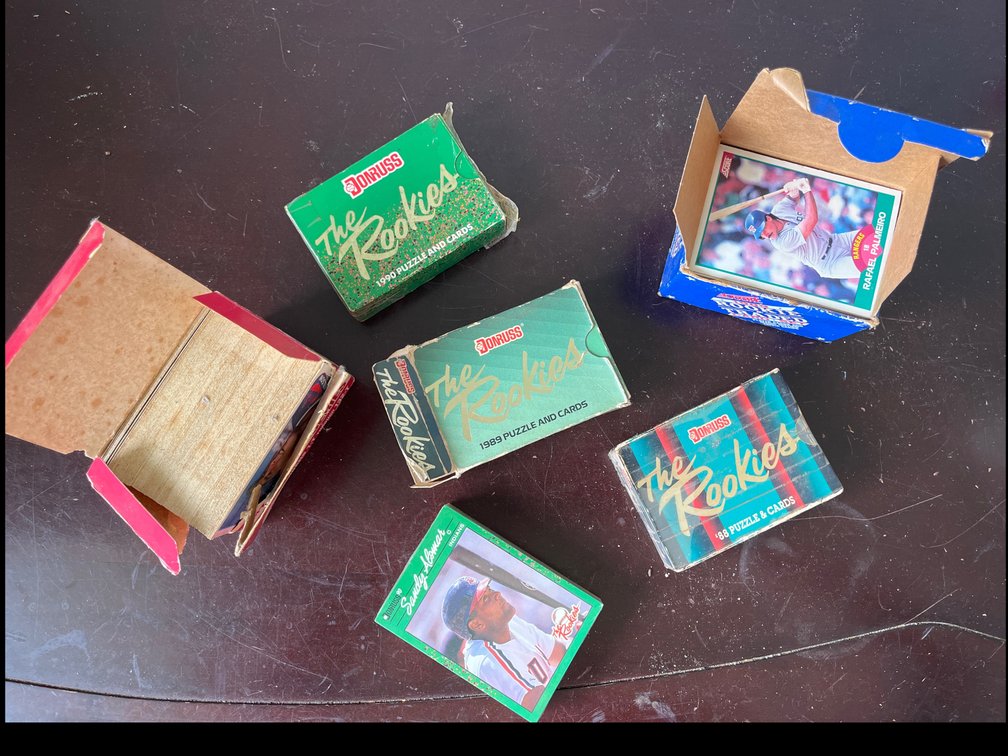 Boxed Baseball Cards