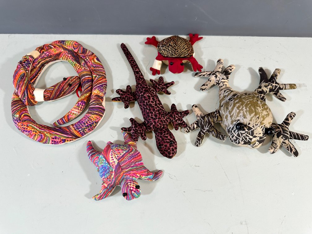 Colorful Fabric Animal Toys