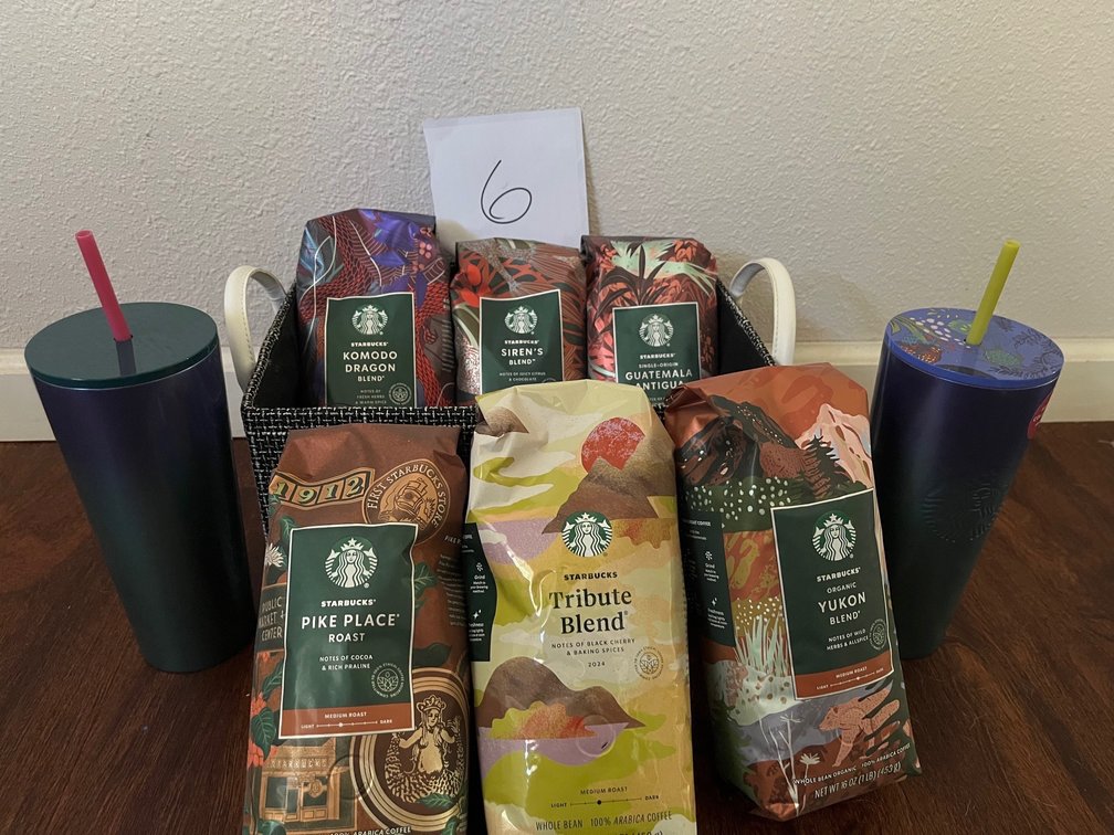 Starbucks coffee and travel cups