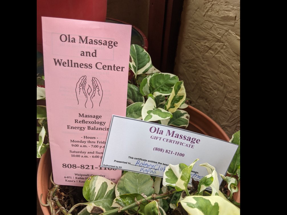 Two hour massage