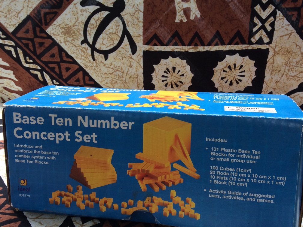 Base ten number concept set 
