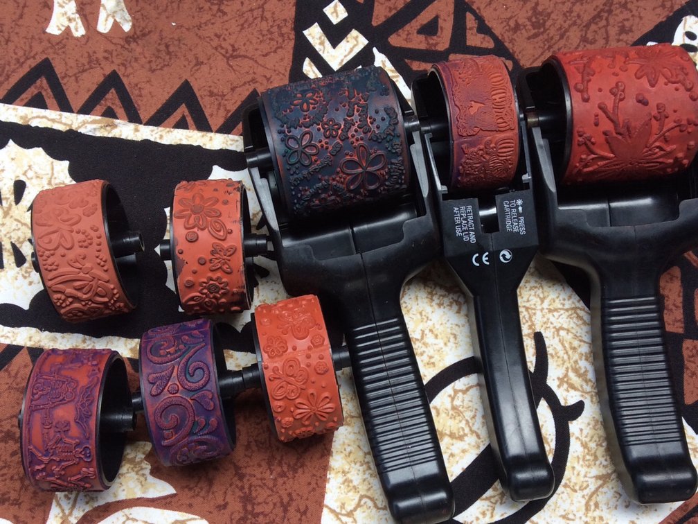 Various rolling stamps