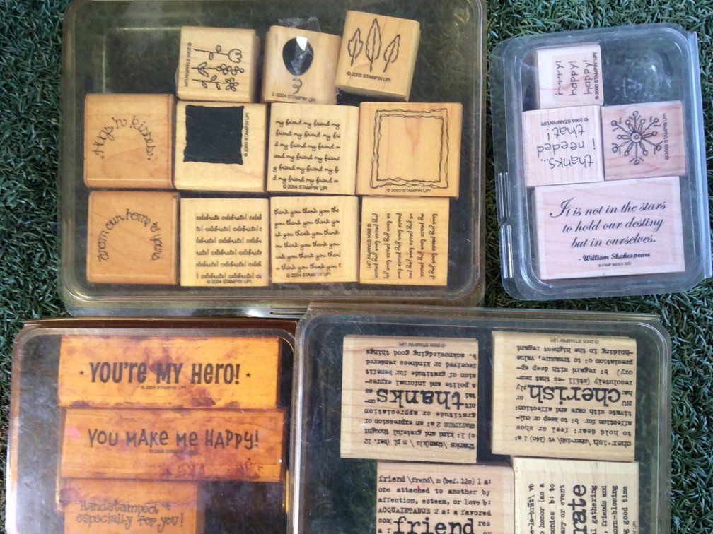Wording and phrases stamps