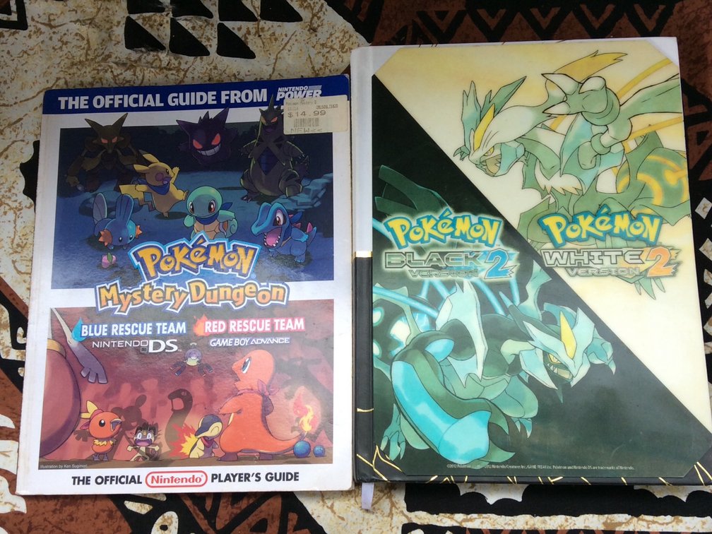 Pokémon magazine and book