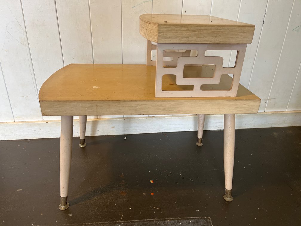 Two Level Retro Side Table