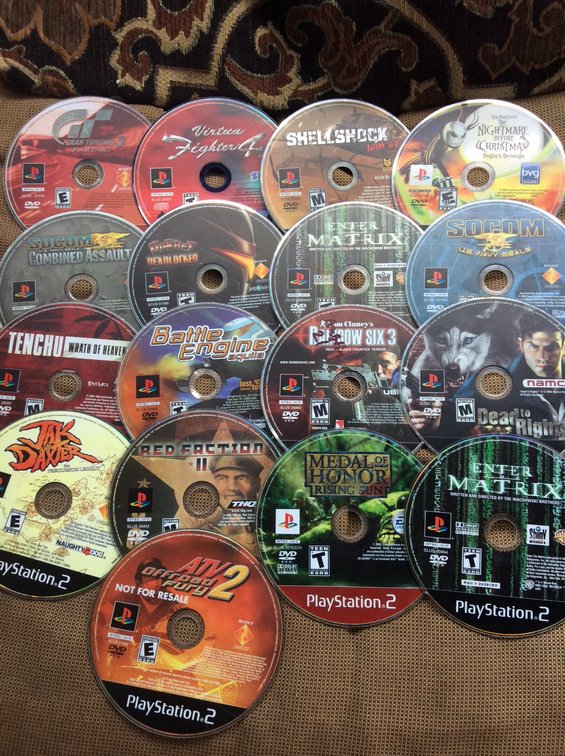 75 plus ps2 games lot