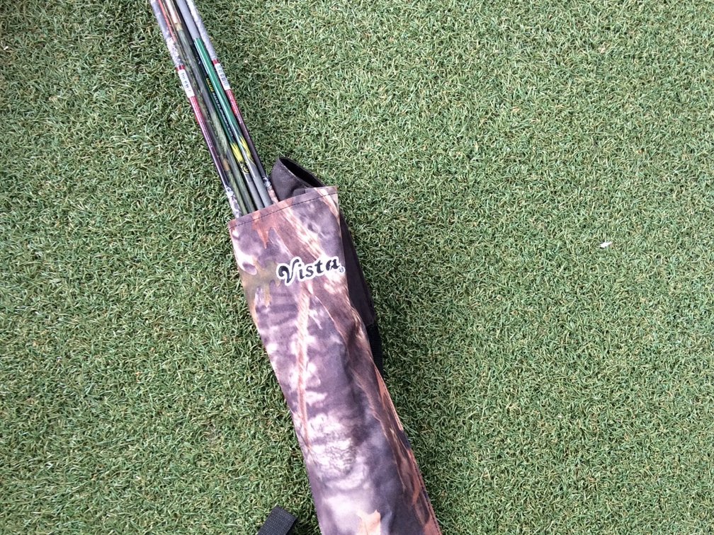 Arrows and bag