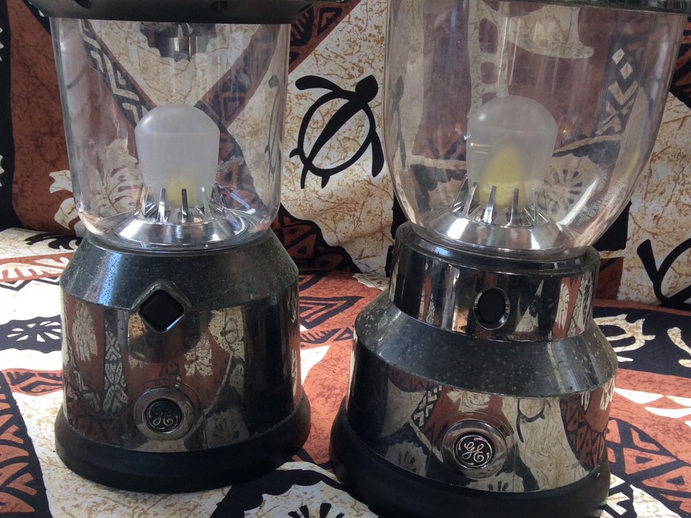 GE lantern lights 2