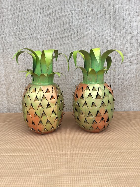 Pineapple Candle Covers