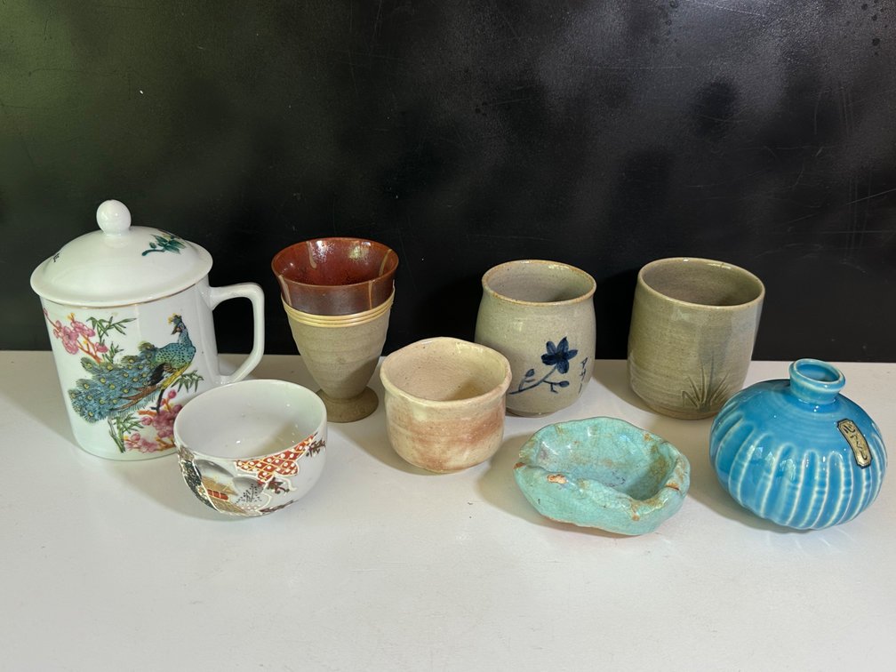 Mixed Lot of Cups and Trinket Dishes