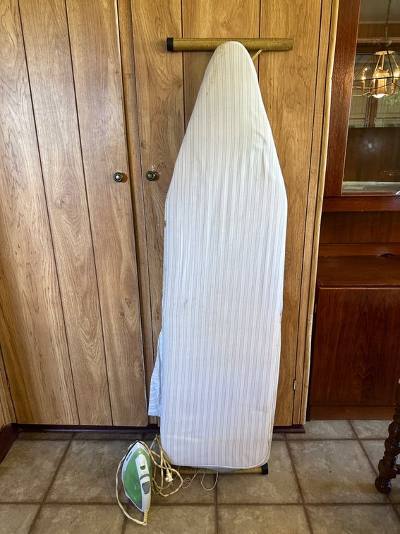 Ironing Board and Iron