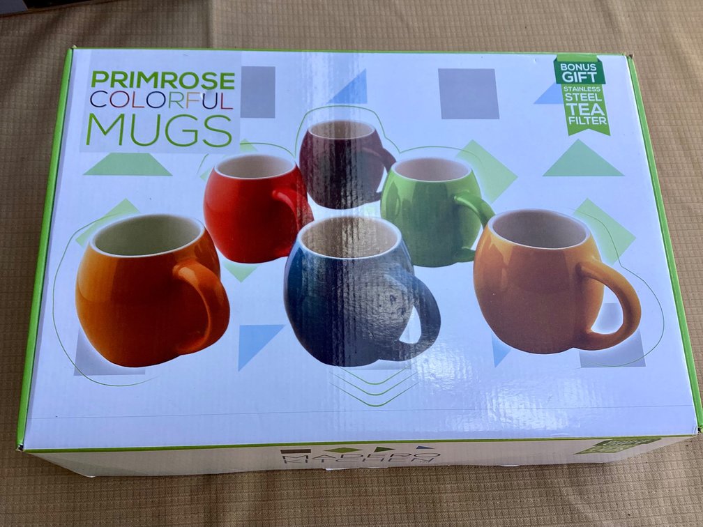 NIB Primrose Mugs